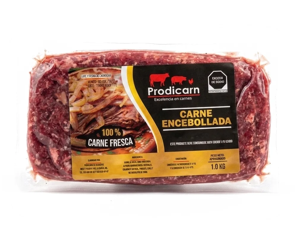 Carne encebollada Prodicarn